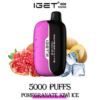 Iget Moon 5000 – Double Apple Ice - Buy Iget Moon 5000 Pomegranate Kiwi Ice | Icy Fruit Disposable Australia - Iget Vapes Shop Oz