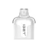 Clear vape pod cartridge with the IGET logo on the front, shown from the front view as a standalone unit