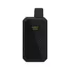 Strawberry Kiwi Ice – Iget Star L7000 - Black Rectangular Vape Device with a Honeycomb Pattern and a Small Display Reading 'double Apple' at the Top. - Iget Vapes Shop Oz