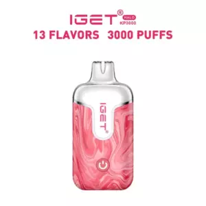 Iget Halo Vape Kit 3000 Puffs Iget Vapes Shop Oz Igethalokitvariouableproduct1600x6001webp Iget Vapes Shop Oz Iget Halo Vape Kit 3000 Puffs - Iget Pink Marble Vape Pod with White Top, Power Button, and '13 Flavors 3000 Puffs' Text Visible. - Iget Vapes Shop Oz