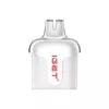 Clear vape cartridge or pod with red 'IGET' branding on the front.
