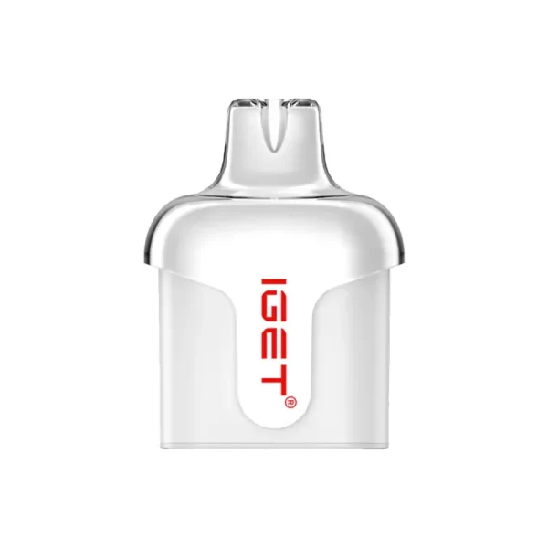Iget Halo Starter Kit 1 Vape Kit +2 Prefilled Pod Iget Vapes Shop Oz Strawberryigethalopodflavour600x6001webp Iget Vapes Shop Oz Iget Halo Starter Kit (1 Vape Kit +2 Prefilled Pod) - Clear Vape Cartridge or Pod with Red 'iget' Branding on the Front. - Iget Vapes Shop Oz