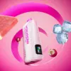 Vapepie Crystal Pop 15000 Puffs Blackberry Ice Iget Vapes Shop Oz 89f1dcc1c919db8d33b761a1036f8f9fwebp Iget Vapes Shop Oz Vapepie Crystal Pop 15000 Puffs Blackberry Ice - White Speckled Cosmetic Bottle with Pink Cap Floating on a Pink Background, Surrounded by Pink Rings and Ice Cubes. - Iget Vapes Shop Oz