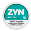 Groo Slim–double Apple–10 Pack Bulk - Zyn Menthol Nicotine Pouches Tin, Labeled 6 Mg, with a Nicotine Warning on the Lower Band - Iget Vapes Shop Oz